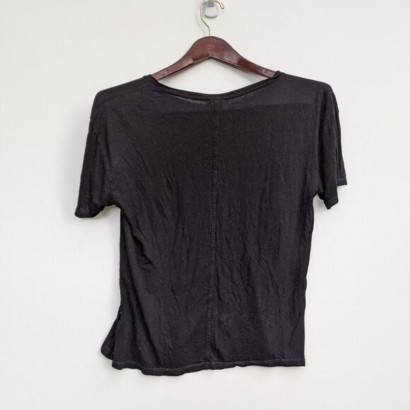 Topshop Basic Black Tee 8 - Picture 2 of 7